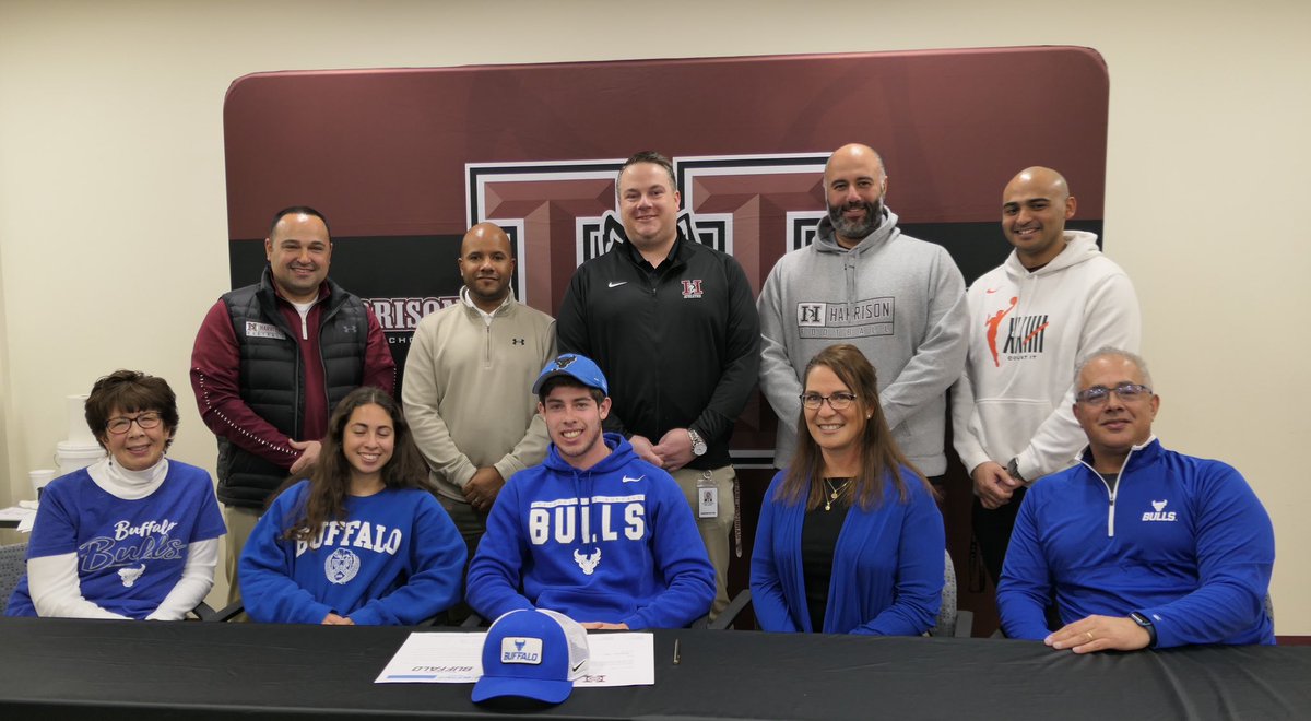 Officially a Bull! <a href="/UBFootball/">UB Football</a> <a href="/CoachMoLinguist/">Maurice Linguist</a> 
<a href="/Coach_Sheirer/">Ethan Sheirer</a> <a href="/Coach_RWright/">Robert Wright</a> <a href="/CoachRyanBarry/">Ryan Barry</a> <a href="/Rich_Massaro/">Rich Massaro</a> <a href="/HTownHuskyFB/">Harrison Football</a> <a href="/htown_huskies/">Harrison Athletics</a> <a href="/DGonzalezAAD/">Danny Gonzalez</a> <a href="/HKA_Tanalski/">Adam</a> <a href="/OneOnOneNJNYPA/">One On One Kicking Northeast</a> <a href="/EddieMish22/">Coach Eddie Mish</a> <a href="/brendancahill_/">Brendan Cahill</a> #UBhornsUP