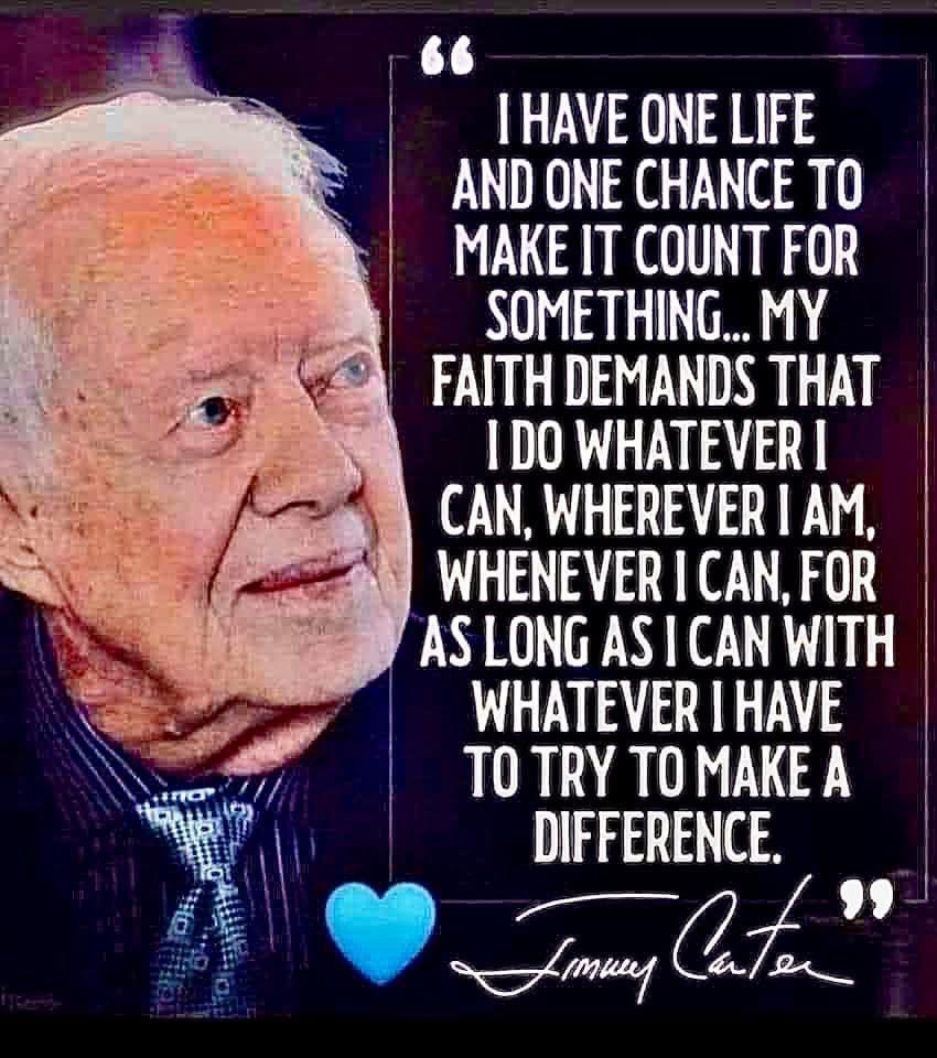 Role model for us all.