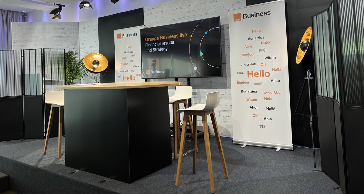 La stratégie <a href="/orangebusiness/">Orange Business</a> décryptée en une heure, c’était juste après le reveal de la stratégie Groupe. Merci aux équipes d’#OrangeEvents et de #Globecast pour leur professionnalisme qui ont permis aux salariés de suivre ce live de qualité 🎥📺