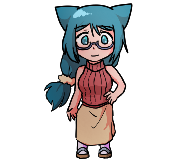 初心に戻って、せびれう代(よ)。三姉妹の三女です。たてセタっていいよね。 