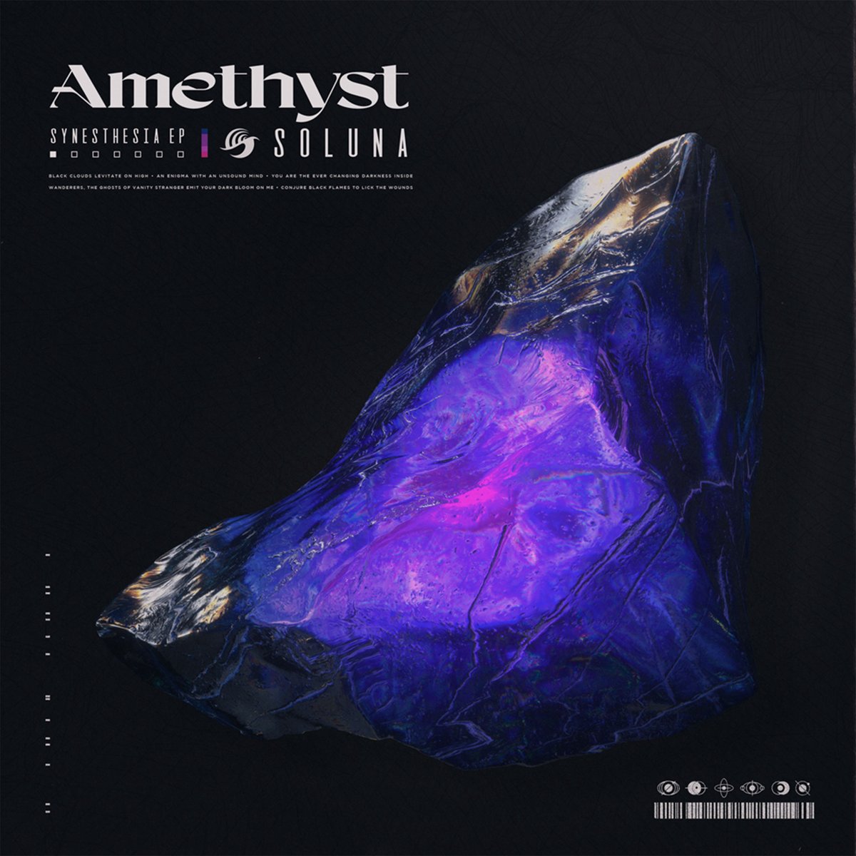 Solunabandil's tweet photo. "Amethyst" available now worldwide 🌐. Check out the video on our website https://t.co/vecVM2b4x2  #SolunaSunday #OutNow #NewMusic https://t.co/WfrGfQ46K3
