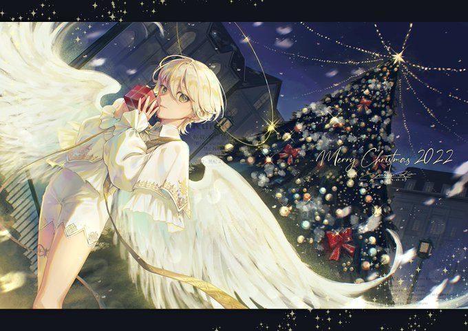 「1boy merry christmas」 illustration images(Latest)｜2pages