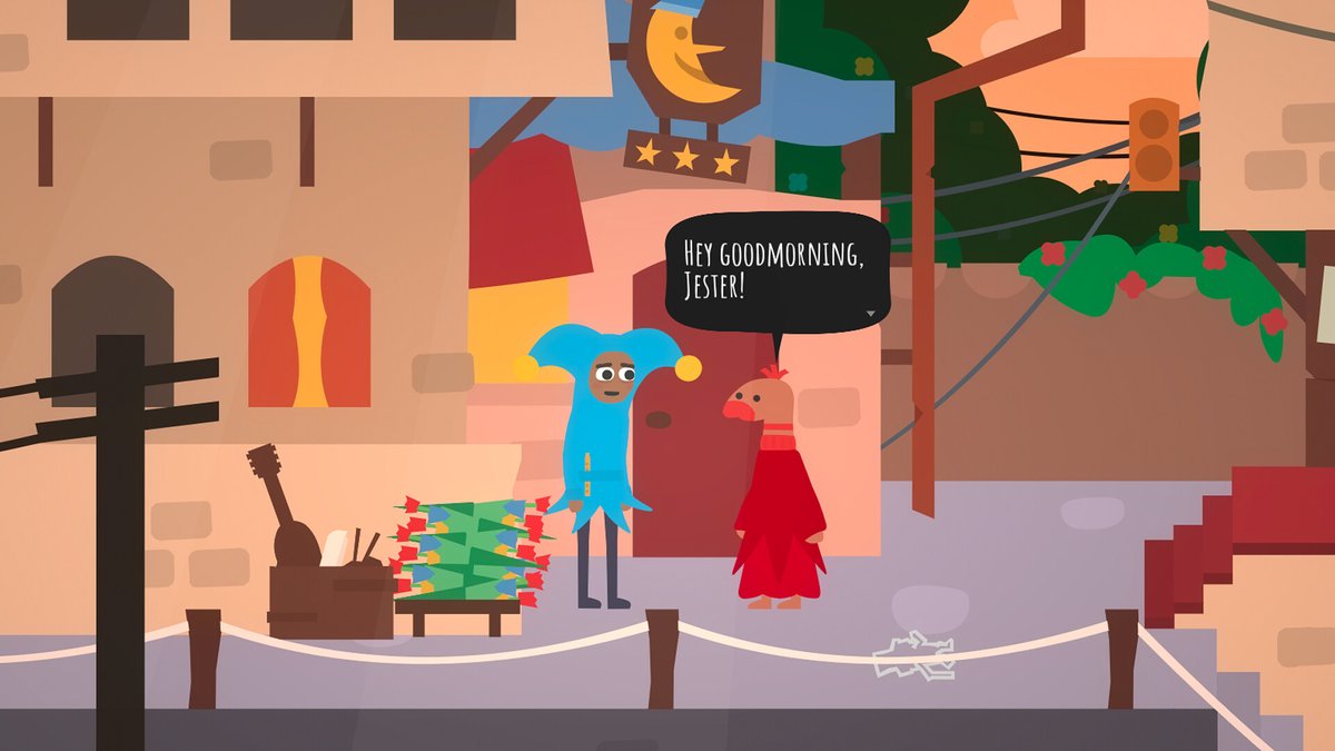 FyrelessK's tweet photo. Gooooood morning, good afternoon, good evening everyone!
I am back baebee! Streaming at https://t.co/BClXlVWMG6 in 30 minutes

Today we'll be playing Once Upon a Jester, a cute, story adventure game from the makers of Everybody Wham Wham, so you know it's gonna be interesting https://t.co/OzrFIKbJug