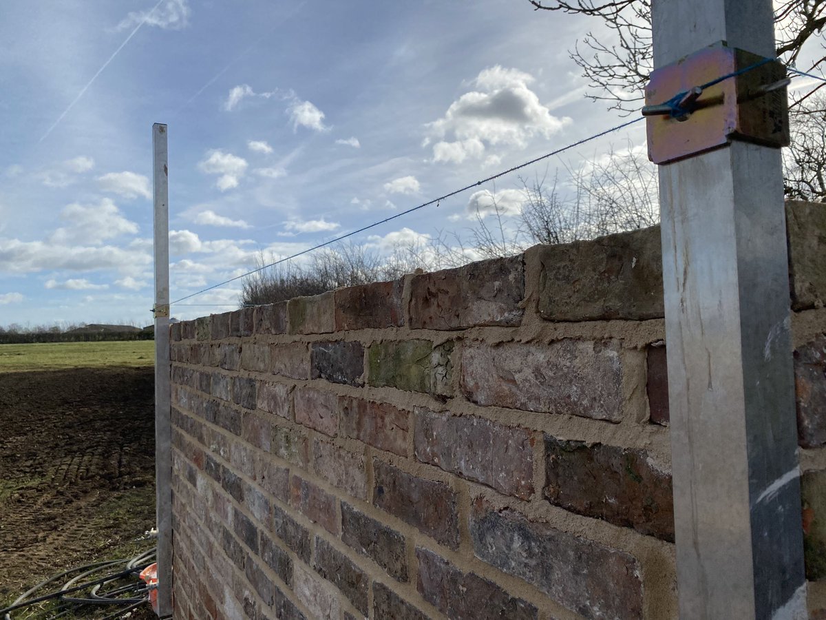 R_WBuilding's tweet image. #Bricks older than the hills. Can’t beat the #reclaim brick. Reclaims and #heritagebrickwork is a speciality of ours. #lincolnshirebuilder