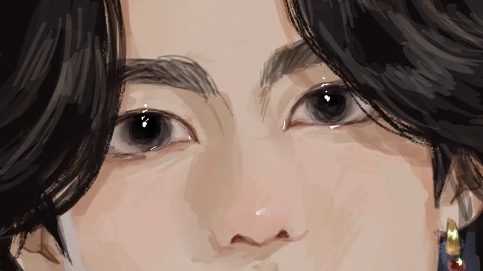 i love drawing eyes 