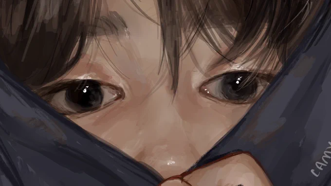 i love drawing eyes 