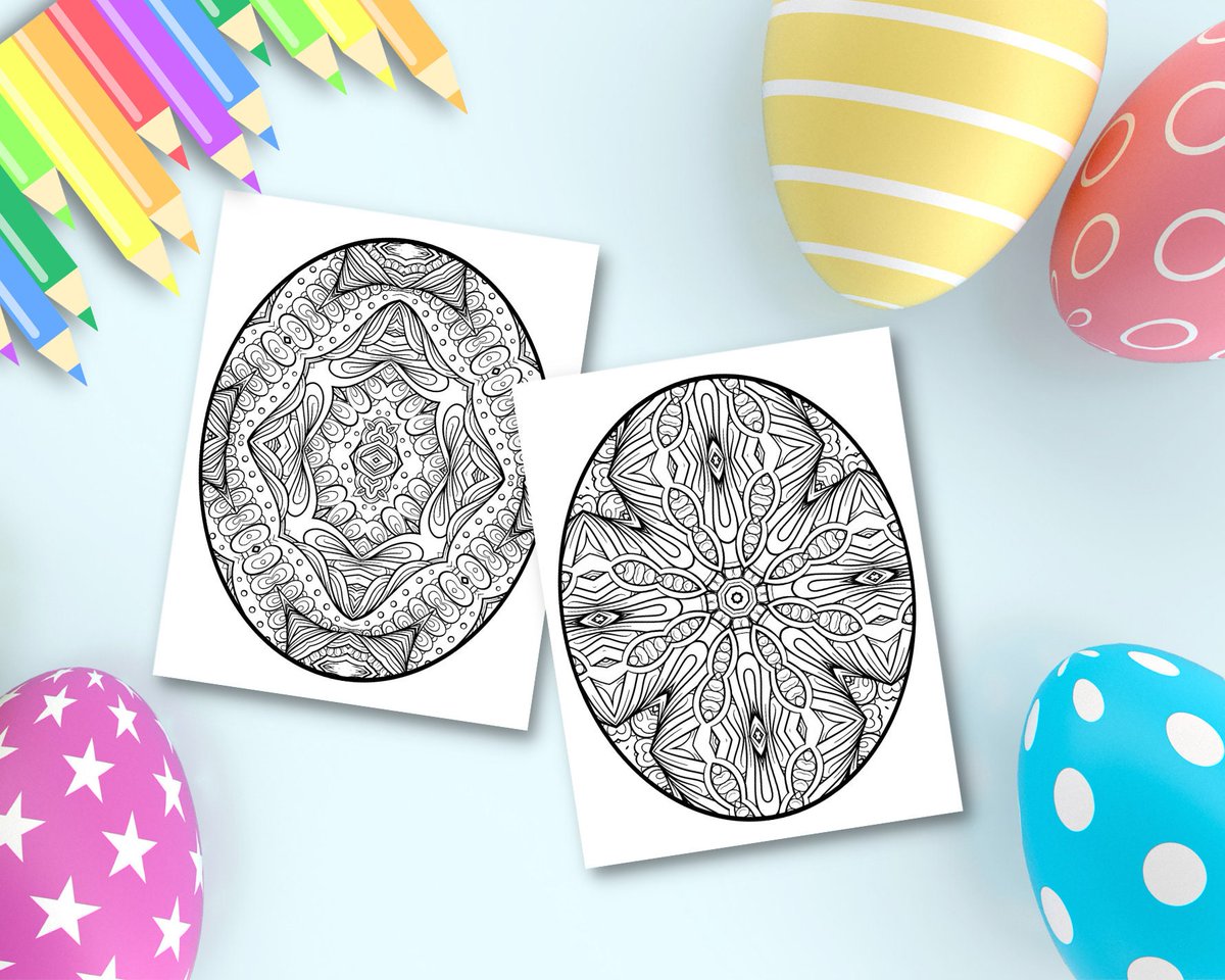 gnomecoloring's tweet photo. Check out these Easter Egg Coloring Pages for adults! 25 Fun designs - instant digital download https://t.co/4AWxyOd1Nf #anxietycoloring #easter #coloringforteens #adultcoloring #coloringpages #instantdownload https://t.co/LwGR0tVy7D