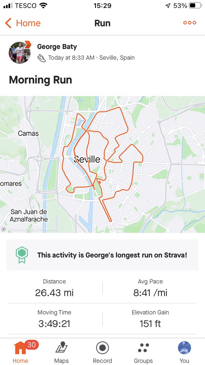 Feeling proud. Great run <a href="/GeorgeBaty3/">George Baty</a>, great coaching <a href="/tedbaty10/">Ted</a> x