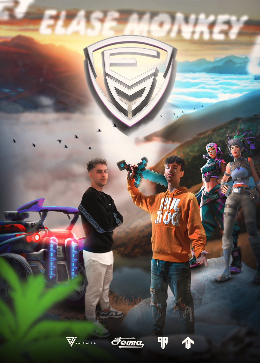 "𝐄𝐥 𝐜𝐚𝐦𝐢𝐧𝐨 𝐚 𝐥𝐚 𝐜𝐢𝐦𝐚 𝐞𝐬 𝐦𝐞𝐣𝐨𝐫 𝐬𝐢 𝐥𝐨 𝐡𝐚𝐜𝐞𝐬 𝐞𝐧 𝐟𝐚𝐦𝐢𝐥𝐢𝐚"

Es por eso que hoy hacemos oficial nuestra unificación junto a <a href="/DMKeSports/">𝗗𝗠𝗞 𝗲𝗦𝗽𝗼𝗿𝘁𝘀</a> con el objetivo de seguir creciendo en la escena de los eSports.

Bienvenidos a Elase Monkey ⚔️🐵

#GoEMK 💜