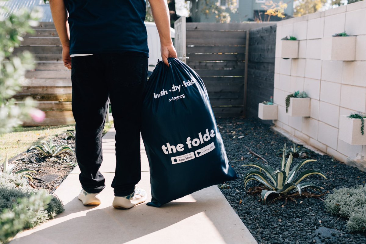 TheFolde's tweet photo. Laundry delivery service makes it easy to skip laundry day! https://t.co/xyUvAHsgxl https://t.co/WJwsnmISjF