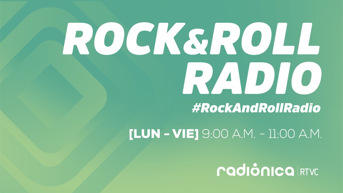 radionicafm's tweet photo. #RockAndRollRadio está #AlAire en https://t.co/hDAoEv0nXY 📻 https://t.co/jCRVoHAAgQ