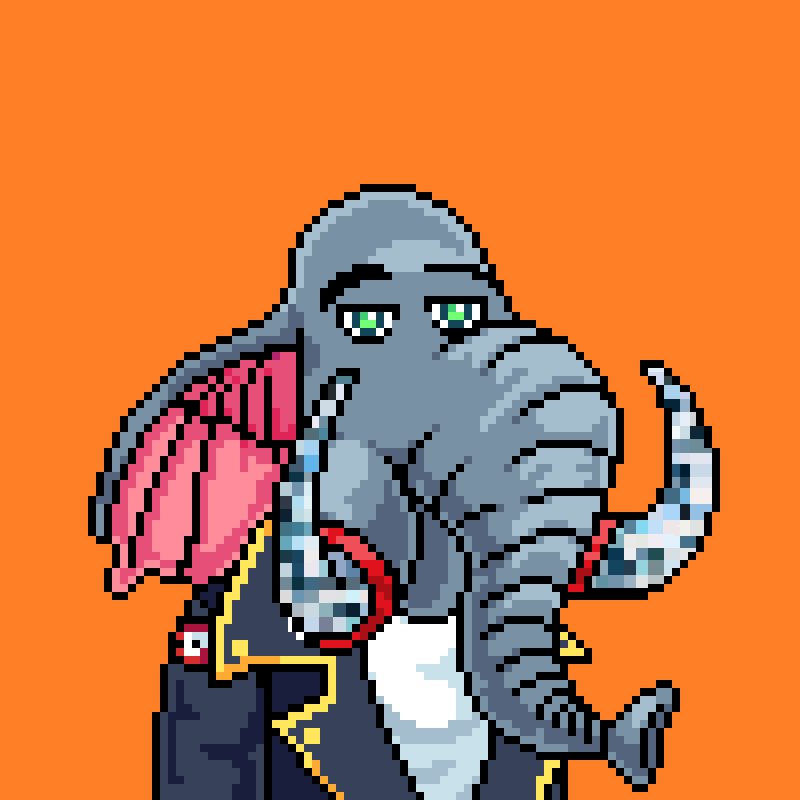 OrangeHerdNFTs's tweet photo. Just claimed my Cypher Phant BTC Ordinal thanks to the @ElephantNFTS team. Appreciate you putting this together and giving us not only an opportunity to collect, but also to support our charity partners! #SaveTheElephants #StampedeSunday #OrangeHerd https://t.co/sFzZ3dUt0r
