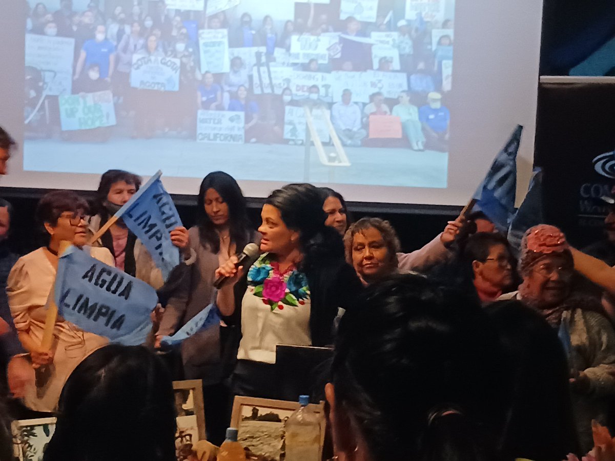 cleanh2oca's tweet photo. Shout out to @CWaterC for letting us join in on honoring the people fighting for California and our #HumanRight2Water https://t.co/ZcPYSIqj63