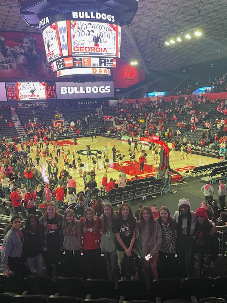 Oglethorpe County Lady Patriots BB (@ocladypats_bb) on Twitter photo The Region 5A Champions spent their day team bonding and cheering on the home team!! The Lady Patriots support UGA!! GO DAWGS! ❤🖤 #OglethorpeCountyLadyPatriots
#AthensGA #TheSteg #GirlsThatLoveBB #LOVEandBASKETBALL
<a href="/UGAAthletics/">Georgia Bulldogs</a> <a href="/UGA_WBB/">Georgia Basketball 🏀🐶</a> <a href="/OC_Patriots/">Oglethorpe County Athletics</a> The Region 5A Champions spent their day team bonding and cheering on the home team!! The Lady Patriots support UGA!! GO DAWGS! ❤🖤 #OglethorpeCountyLadyPatriots
#AthensGA #TheSteg #GirlsThatLoveBB #LOVEandBASKETBALL
<a href="/UGAAthletics/">Georgia Bulldogs</a> <a href="/UGA_WBB/">Georgia Basketball 🏀🐶</a> <a href="/OC_Patriots/">Oglethorpe County Athletics</a>