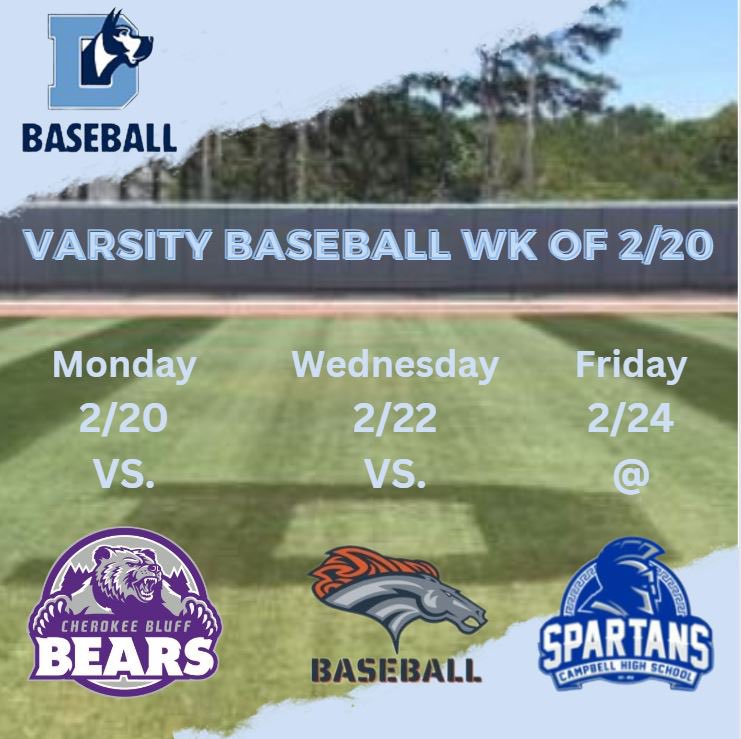 DanesClub's tweet photo. Lots of good baseball this week and a couple of HOME games! #danenation #denmarkhs https://t.co/lwxpMxnNbk