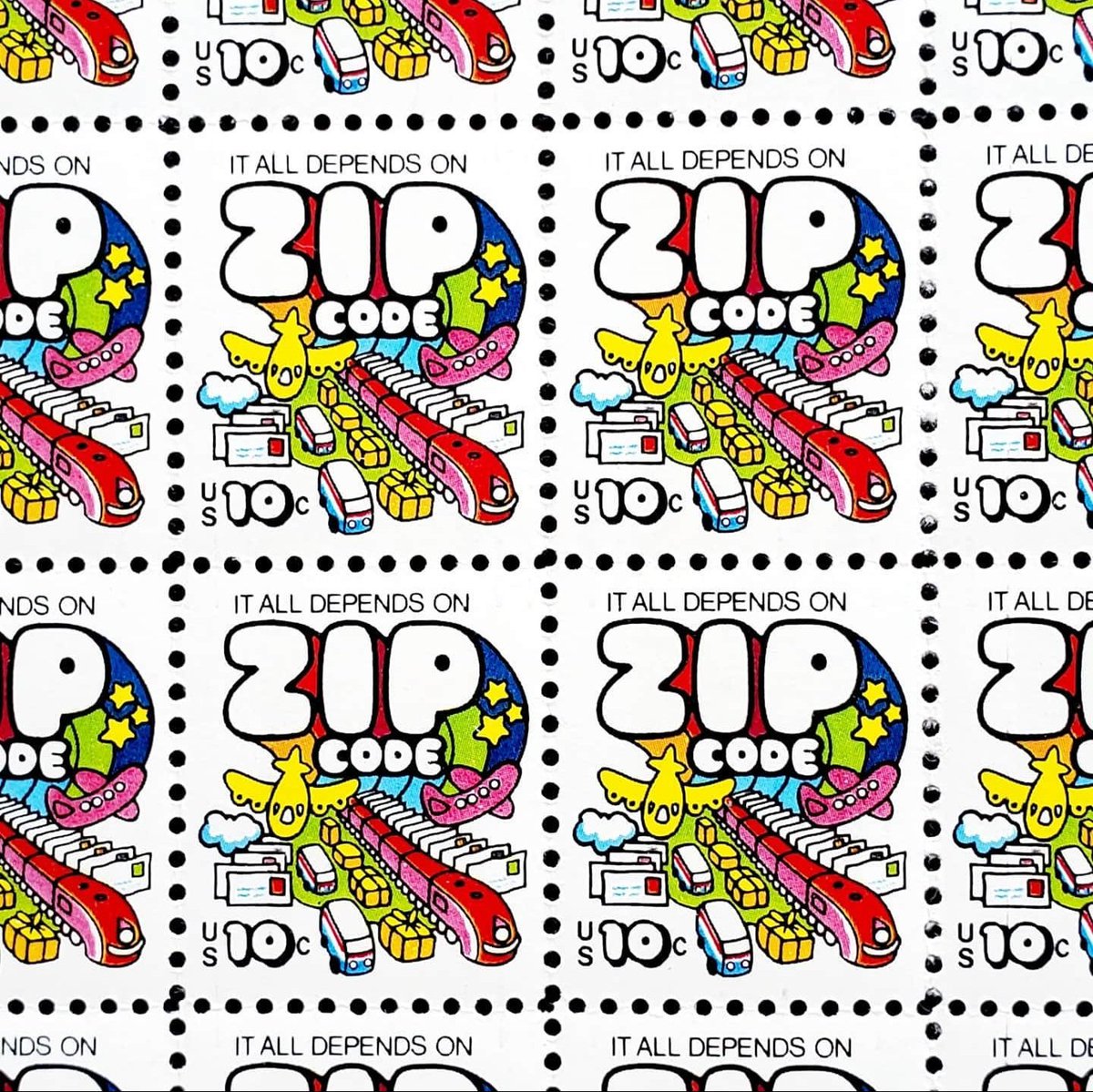 atlantastamps's tweet photo. Post a photo of a #stamp you really like and tell us why! I'll go first. This is Scott # 1511, 10¢, 1974. I like the pop art by Randall McDougall (an artist who worked 30+ years for the postal service), the small size, and the way it perks up envelopes! #philately #stamps #faves https://t.co/1fgOQy8CxL