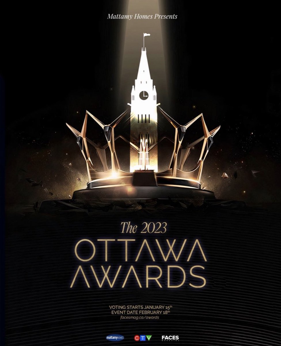facesottawa's tweet photo. We will upload the full list of winners from the 2023 Ottawa Awards tomorrow evening! Thank you very much to everyone that came out last night, to everyone that voted, we really appreciate it very much! Have a great day today #ottawa https://t.co/j4hANRcJzY