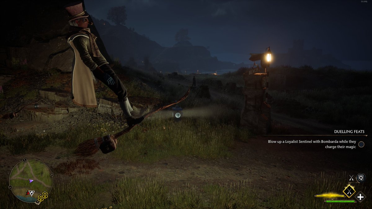 Shwallows's tweet photo. I just found the super secret way of flying. #HogwartsLegacy https://t.co/0i0z3IpTZB