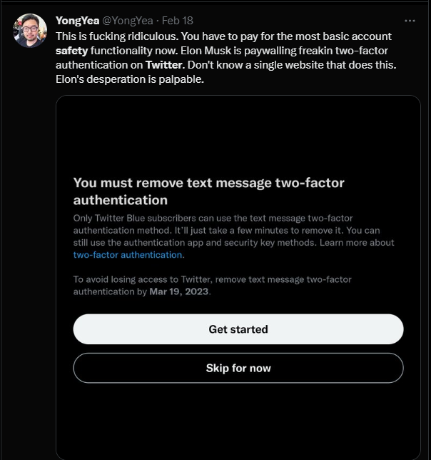 GoblinQChesh's tweet photo. Basic online safety being monetized by monopolists?! say it aint so!
#facebook #twitter #twittersafety #facebooksafety #monopoly https://t.co/bstW3jJbqF