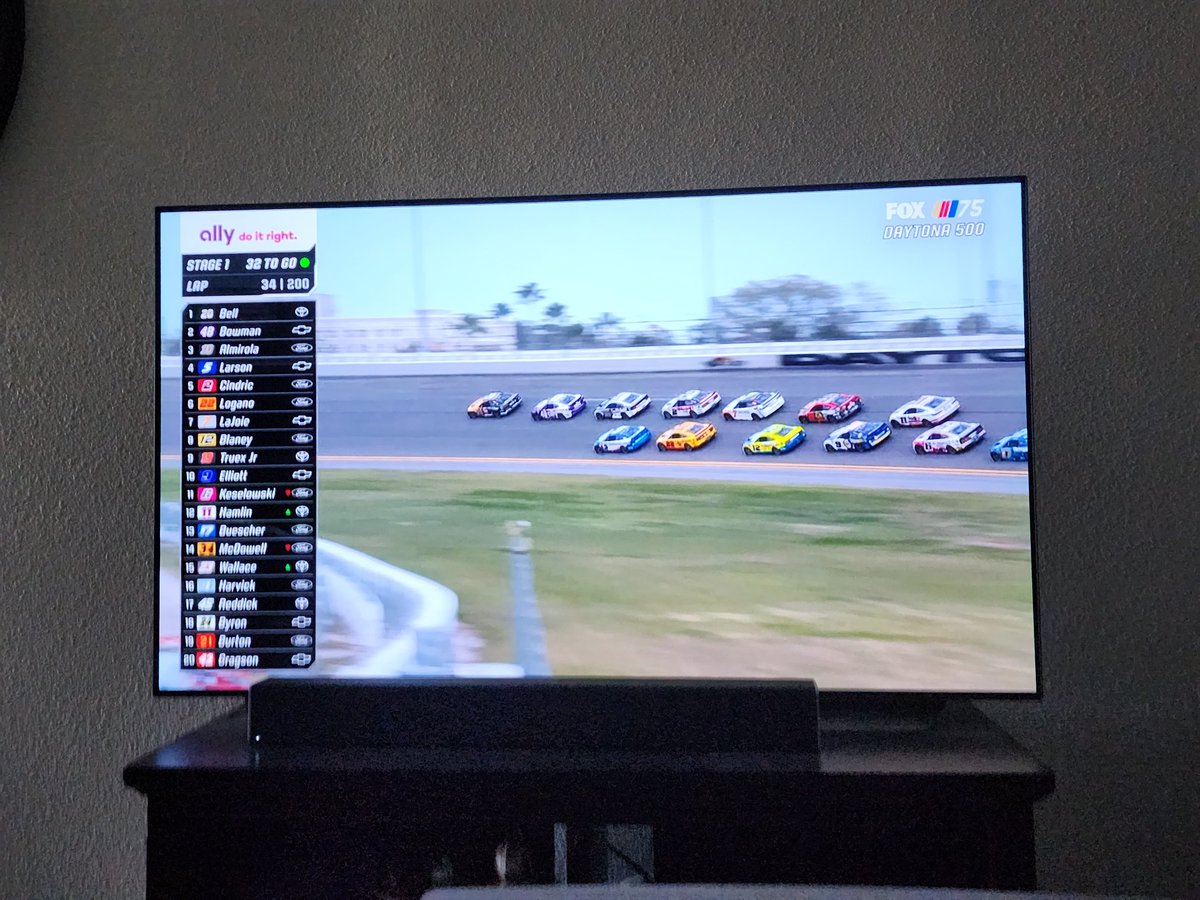 geoffman09's tweet photo. Watching the daytona 500. https://t.co/PSA5PMPZ2i