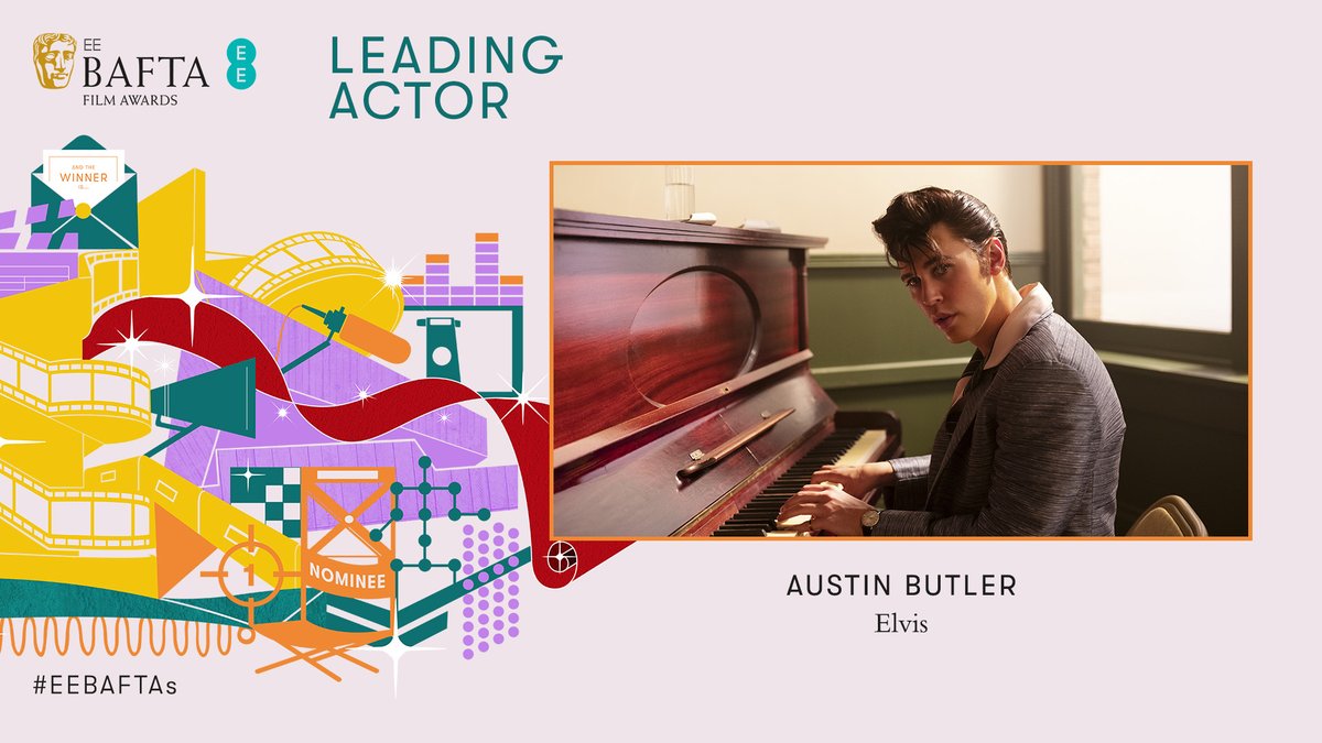 Huge congratulations to Austin Butler who takes home the BAFTA for Leading Actor @elvismovie @warnerbrosuk #EEBAFTAs