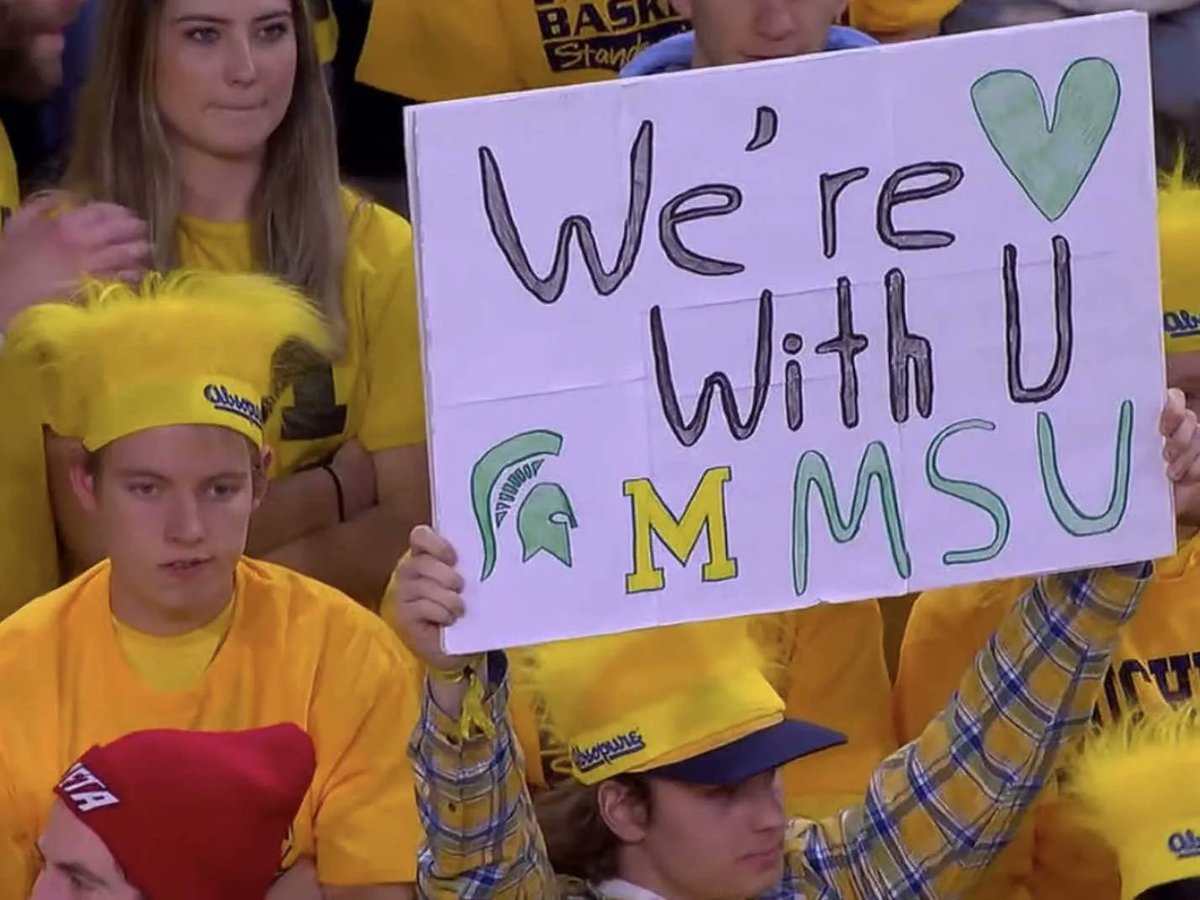 Barstool Sports on Twitter "For One Night, Michigan And Michigan State