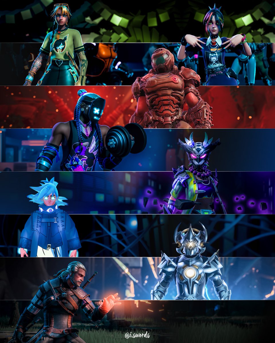 _iswords's tweet photo. What's your favorite skin in the Battle Pass?
#FortniteChapter4 #Fortography https://t.co/6kkZAbWE7s
