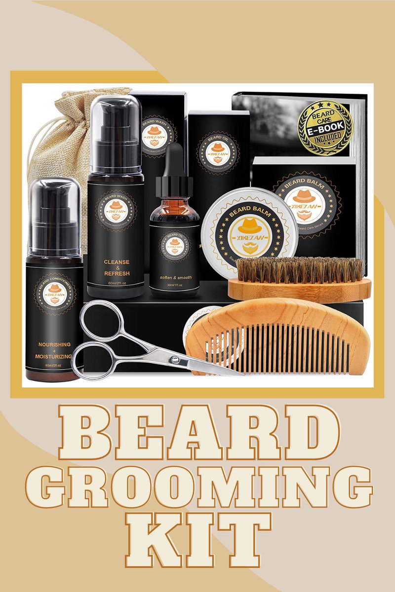 AdvsKaye's tweet image. Beard Grooming Kit: 

amzn.to/3k80irR

#BeardGroomingKit #BeardCare #BeardKit #BeardOil #BeardBalm #BeardBrush #BeardComb #GroomingEssentials #BeardStyle #FacialHairCare #MenGrooming #GiftsForMen #affiliatelink