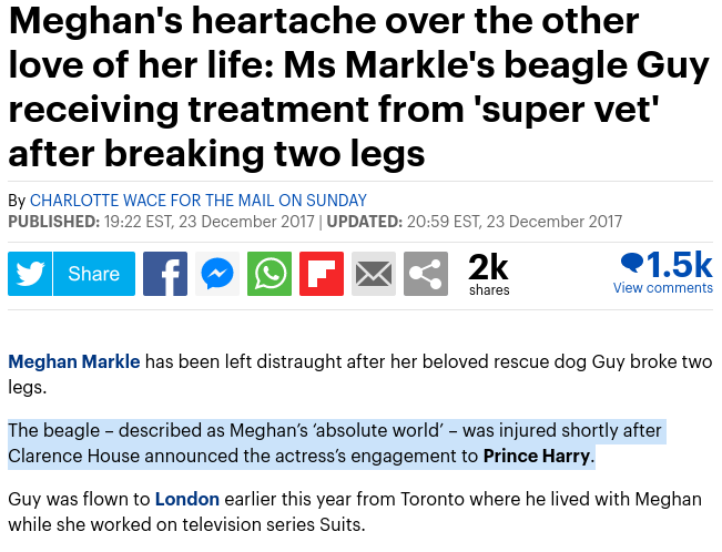 SophieCaligirl's tweet photo. "The Royal Dog Mystery" - Who broke Harry's and Meghan's rescue beagle "Guy's" legs just after their engagement was announced⁉️🤯😵 The media reports Dr. Noel Fitzpatrick performed the surgery. #OrionBooks #NoelFitzpatrick #BeyondSupervet #JusticeForGuy #HarryAndMeghanAreFinished https://t.co/rGTkjUZSql