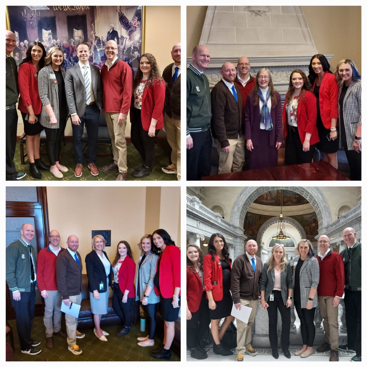 johnhbrumbaugh's tweet photo. @myuea @annmillner @KPete801 @VoteTrevorLee 
Thanks for a great day on hill! Thanks for meeting with teachers from Clearfield High school! https://t.co/PKmYBaIVT7