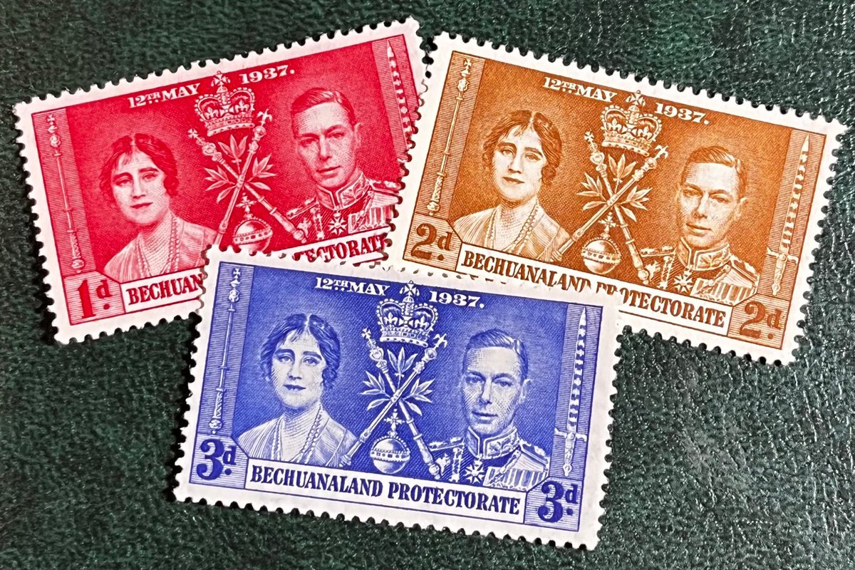 To buy from my #etsy shop: Mint Stamps - 1937 - Bechuanaland Protectorate MNH Stamps - Coronation King George VI etsy.me/3xxj7b1