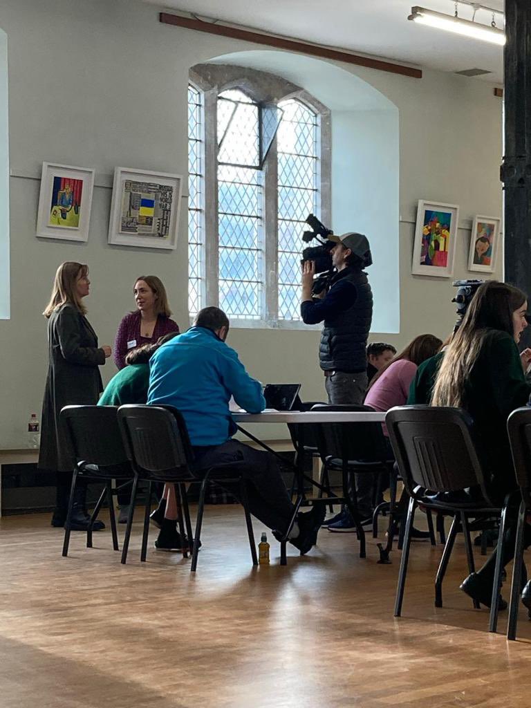 Connections_CAC's tweet photo. Delighted to have the team from Nationawide visit us in Rathgar a few weeks ago. Catch us on Nationwide tomorrow (Monday)
at 7pm. Here some behind the scene pics @rte @RTENationwide https://t.co/z4IZiWJTsl