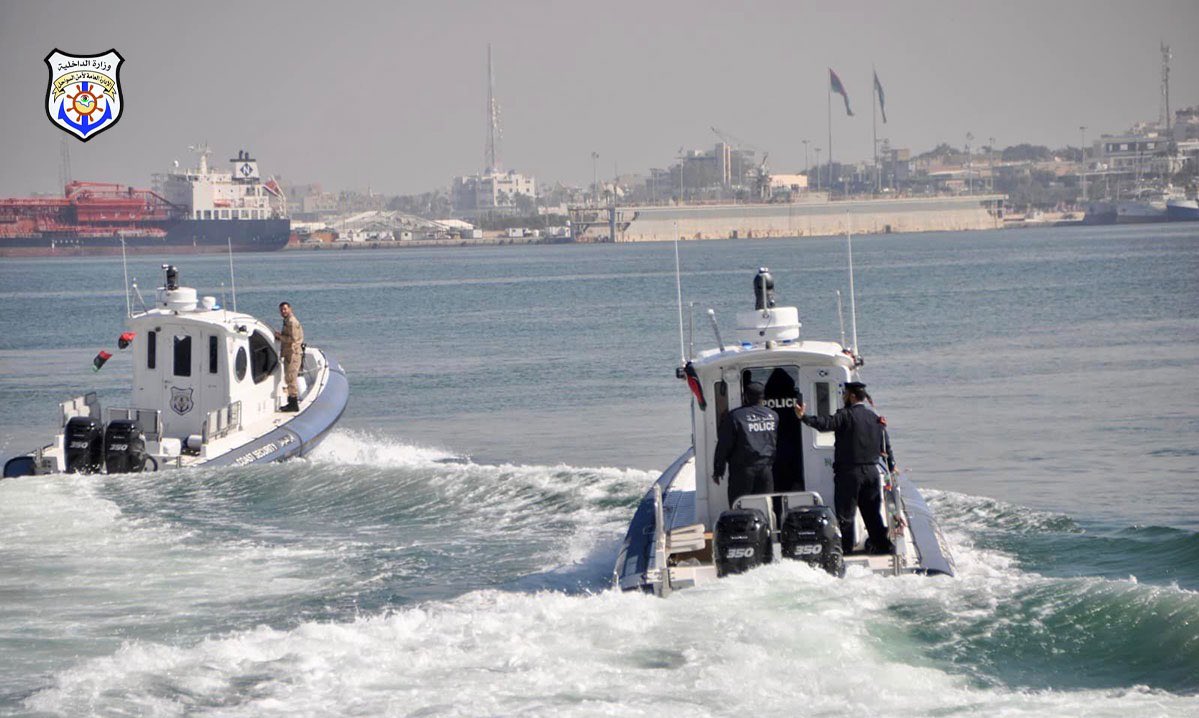 RefugeesinLibya's tweet photo. Today, the @ItalyinLibya embassy handed over two fastest boats to the so-called Libyan coast guard under the pretext of sea rescue
But it is a business model where we are forcibly intercepted under gunpoint back to Libya
Italy continues to fund crimes against humanity in Libya. https://t.co/vkbHWlkk47
