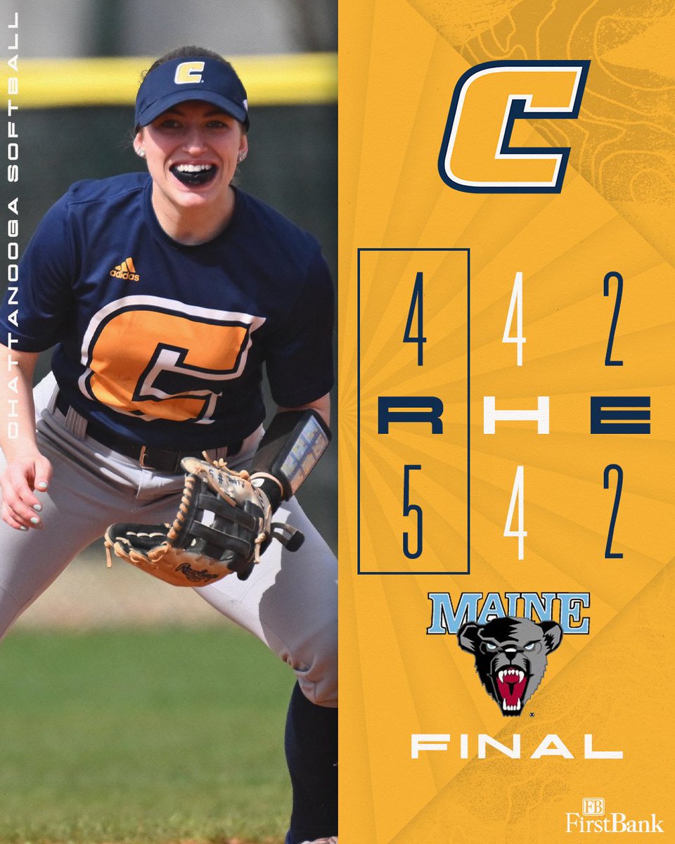 Mocs fall 5-4 to Maine on the final day of the Chattanooga Challenge. #GoMocs