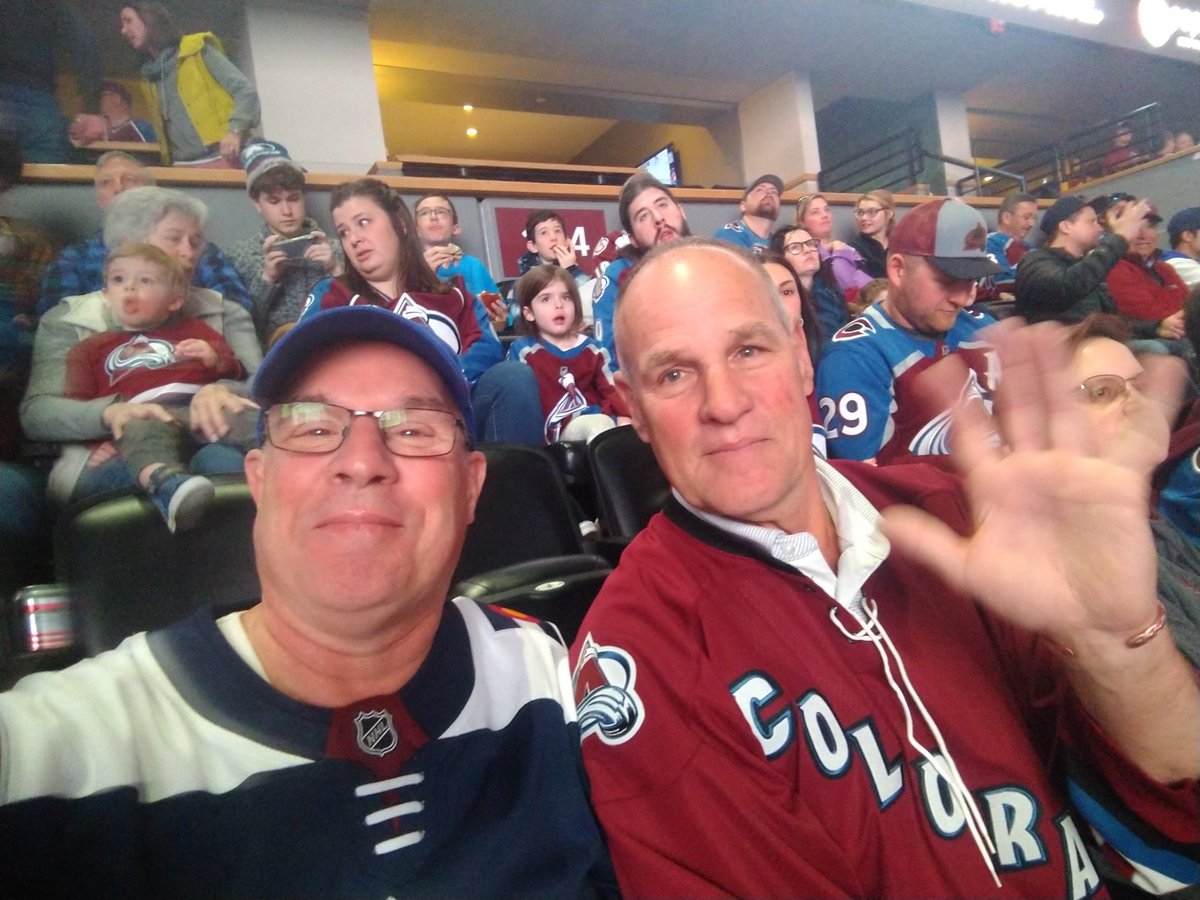 My first Avalanche game at Ball Arena in Denver, CO.  #goavsgo