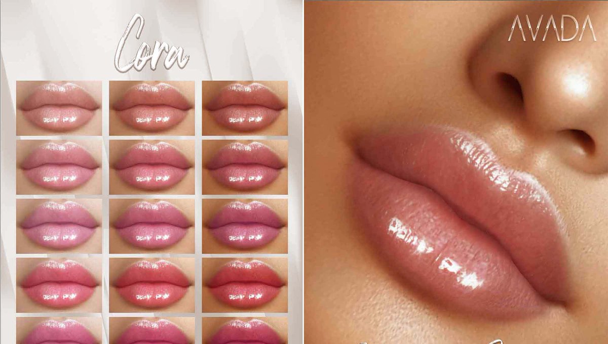 MediaSL1's tweet photo. Avada. Cora Lipstick – NEW
✔️ #Virtualworlds ✔️ #MediaSl ✔️ #Metaverse
⭐ join https://t.co/AaO41oZ8bz Discord: https://t.co/S8R6esljwl
#Avadasl #bestsecondlife #NewSL #Secondlife #secondlifefashion #SL #slblogging
https://t.co/cmOoM3HzJY https://t.co/dbiynKZQ3V