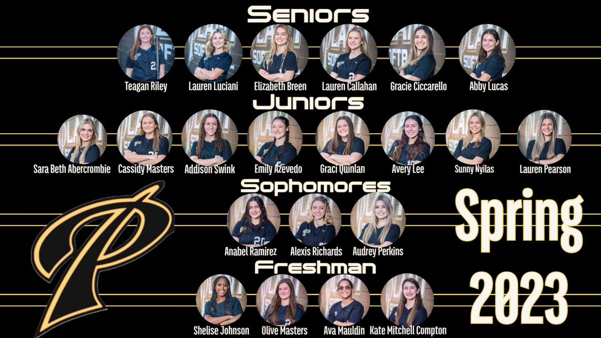 Plant High Varsity Softball (@varsityplant) on Twitter photo 🐾Introducing YOUR 2023 <a href="/PlantHighSchool/">PlantHighSchool</a> Softball Team🐾
<a href="/TeaganRiley2023/">Teagan Riley</a> <a href="/LaurenLuciani2/">Lauren Luciani</a> <a href="/breen_lizzy/">lizzy breen</a> <a href="/laurencallahan_/">Lauren Callahan</a> <a href="/ciccarello2023/">Gracie Ciccarello</a> <a href="/AbbyLucas101/">Abby Lucas</a> <a href="/_sarabeth24/">sara beth abercrombie</a> <a href="/MastersCassidy/">cassidy masters</a> <a href="/AddySwink5/">Addison Swink</a> <a href="/Emily_Azevedo__/">Emily</a> <a href="/_graciquinlan_/">graci</a> <a href="/averylee2024/">Avery Lee</a> <a href="/NyilasSunny/">Sunny Nyilas</a> Lauren Pearson @anabel_r23 🐾Introducing YOUR 2023 <a href="/PlantHighSchool/">PlantHighSchool</a> Softball Team🐾
<a href="/TeaganRiley2023/">Teagan Riley</a> <a href="/LaurenLuciani2/">Lauren Luciani</a> <a href="/breen_lizzy/">lizzy breen</a> <a href="/laurencallahan_/">Lauren Callahan</a> <a href="/ciccarello2023/">Gracie Ciccarello</a> <a href="/AbbyLucas101/">Abby Lucas</a> <a href="/_sarabeth24/">sara beth abercrombie</a> <a href="/MastersCassidy/">cassidy masters</a> <a href="/AddySwink5/">Addison Swink</a> <a href="/Emily_Azevedo__/">Emily</a> <a href="/_graciquinlan_/">graci</a> <a href="/averylee2024/">Avery Lee</a> <a href="/NyilasSunny/">Sunny Nyilas</a> Lauren Pearson @anabel_r23