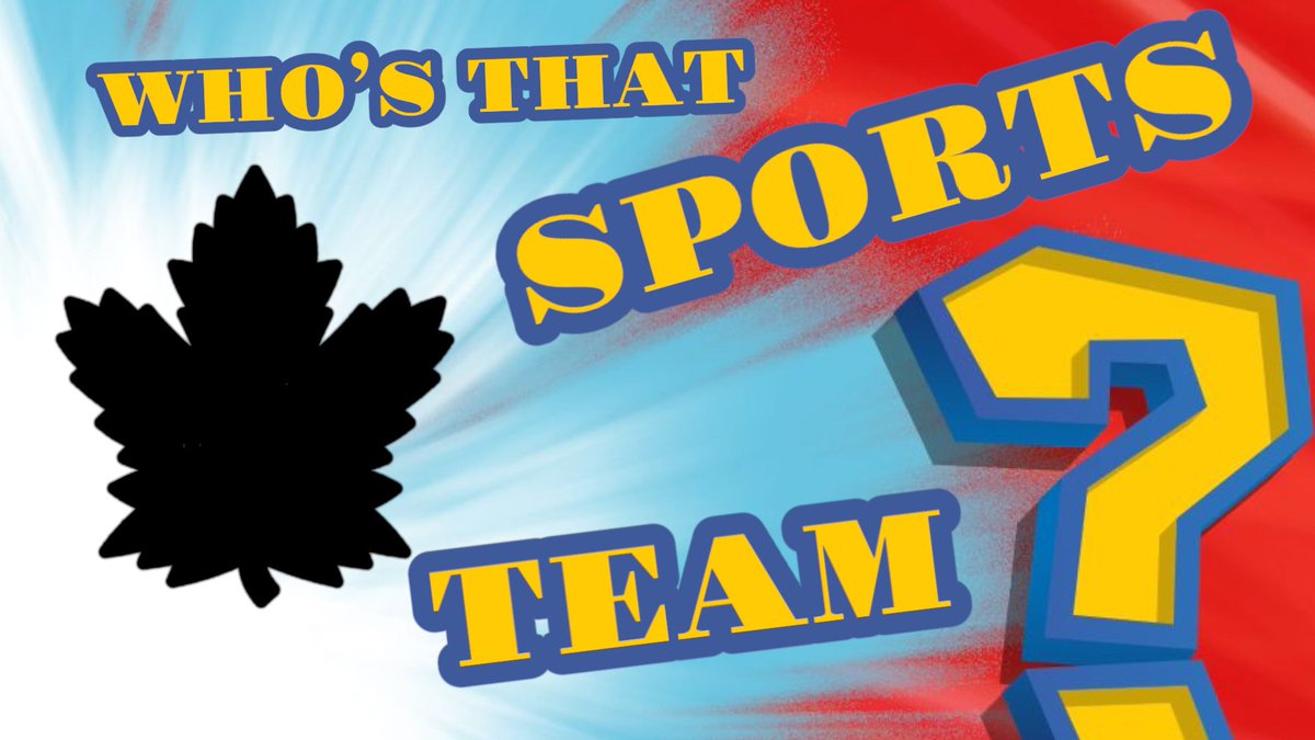 TheRealWhosThat's tweet image. Who’s That Sports Team?