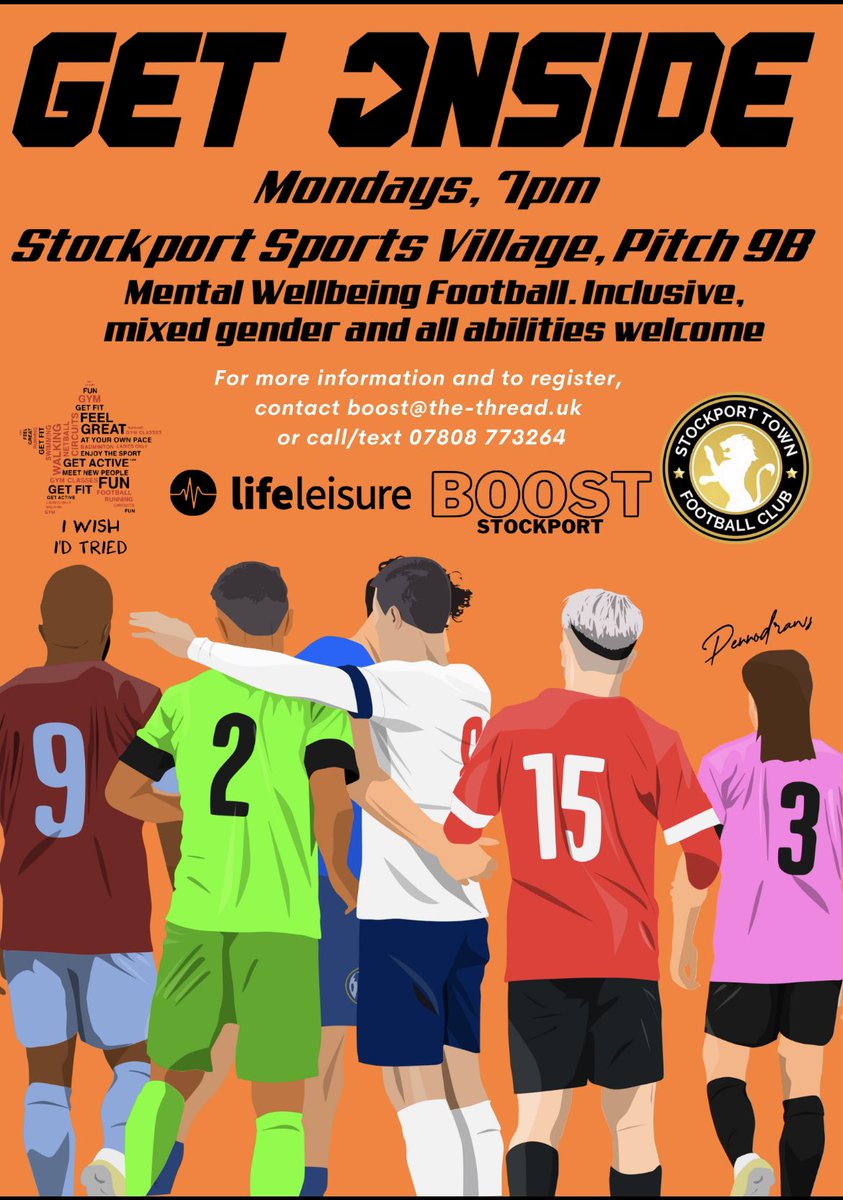 GetOnsideMWF's tweet image. Next Get Onside session is at 7pm tomorrow. Growing in numbers and people enjoying coming down, blowing cobwebs away, bit of banter and getting a sweat on. If you feel it could help you, come on down. #mentalhealth #MentalHealthAwareness #mentalhealthsupport #MentalHealthMatters