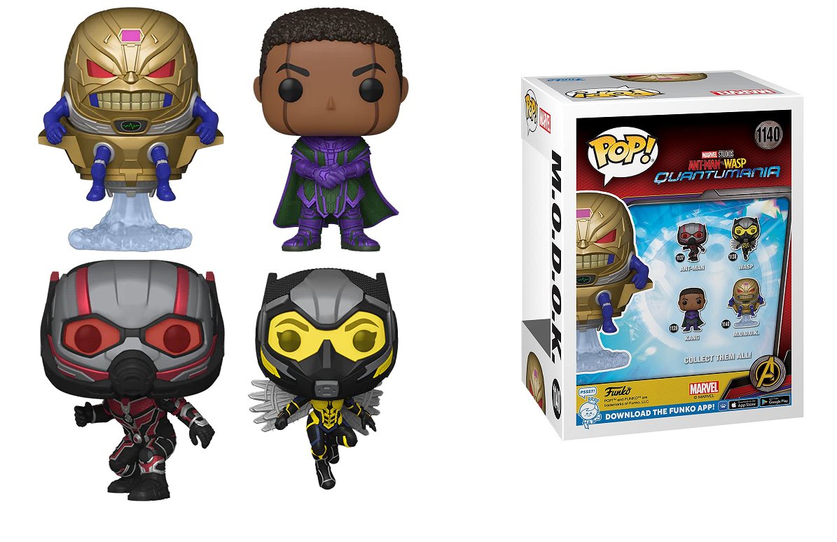 RealScreenGeek's tweet image. We're giving away one of these Marvel MCU Ant-Man and The Wasp: Quantumania Funko Pop Vinyl Figures! All you have to do is retweet this and FOLLOW us for your chance to win! Winner picks whichever one they want.