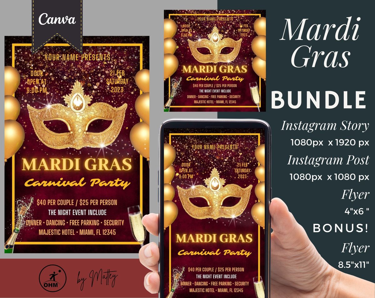 ohmgraphics1111's tweet photo. Mardi gras invitation, mardi gras flyer, masquerade party invite, masquerade party flyer, masquerade celebration, Carnival Party https://t.co/FhMuW1NrDQ #gold #black #flat #vertical #carnivalfestival #socialmediainvite #printableflyer #mardigras #mardigrasinvite https://t.co/HWcbiyVd9c