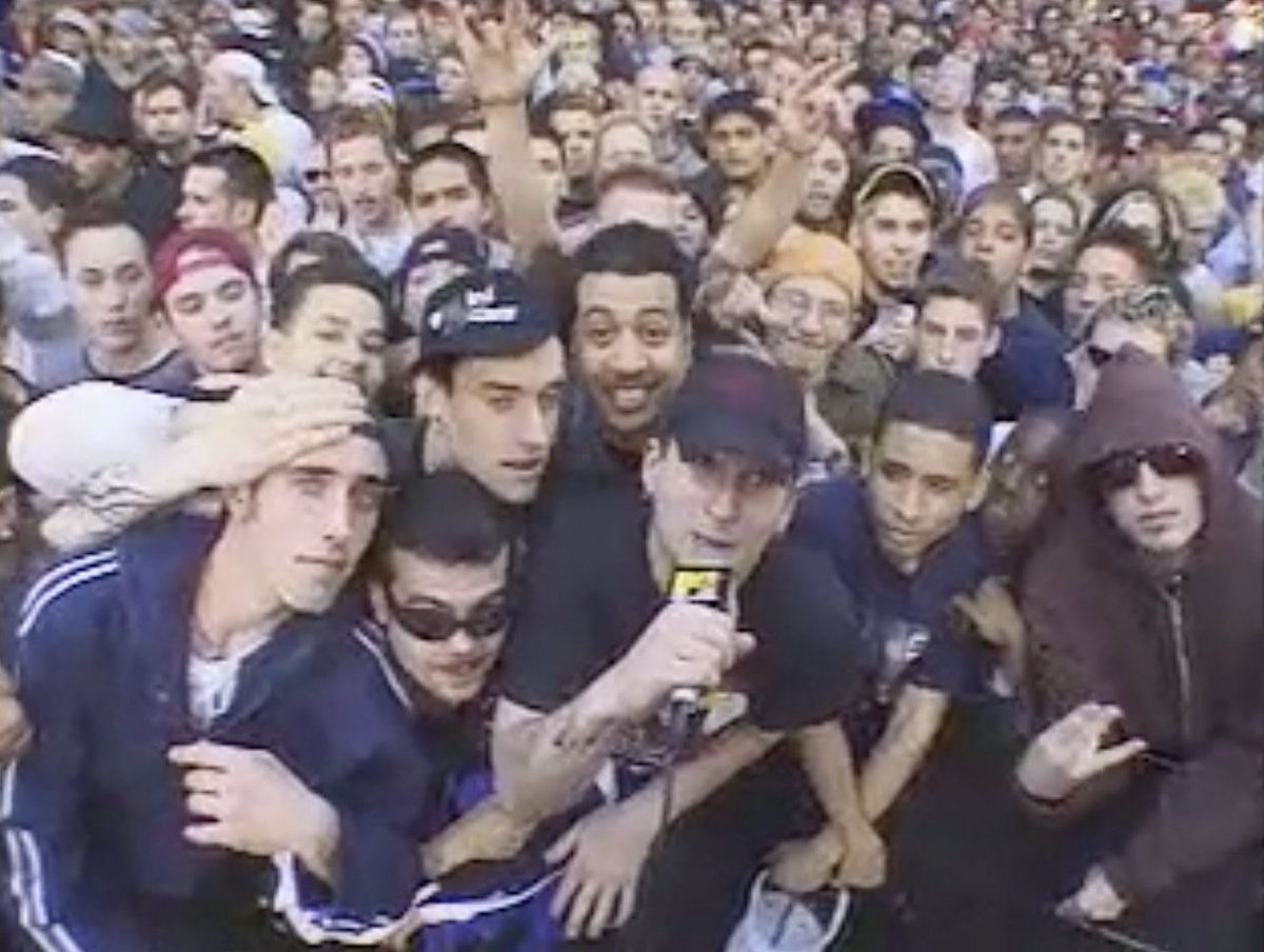 numetal_moment's tweet photo. TONIGHT [feature presentation] is a WORLD PREMIERE EVENT specifically...

We're going to be premiering one hour of never before seen footage from the Limp Bizkit "Nookie" video shoot.

Yeah. 1999 - 2023 this has been in the vault. 6PM PST/8PM CST.

Only on https://t.co/Z66IIP3ZP4 https://t.co/Rda86XPNv8