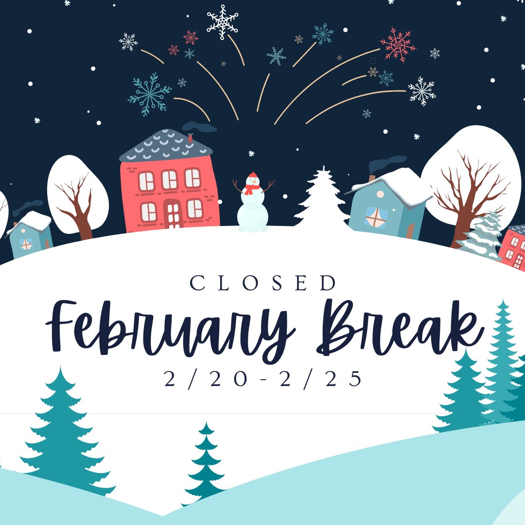 GreendaleDance's tweet photo. Just a reminder that GDA is closed 2/20-2/25 for February Break!
https://t.co/ixUVha2Doc https://t.co/lQ3Tn7Q9J0