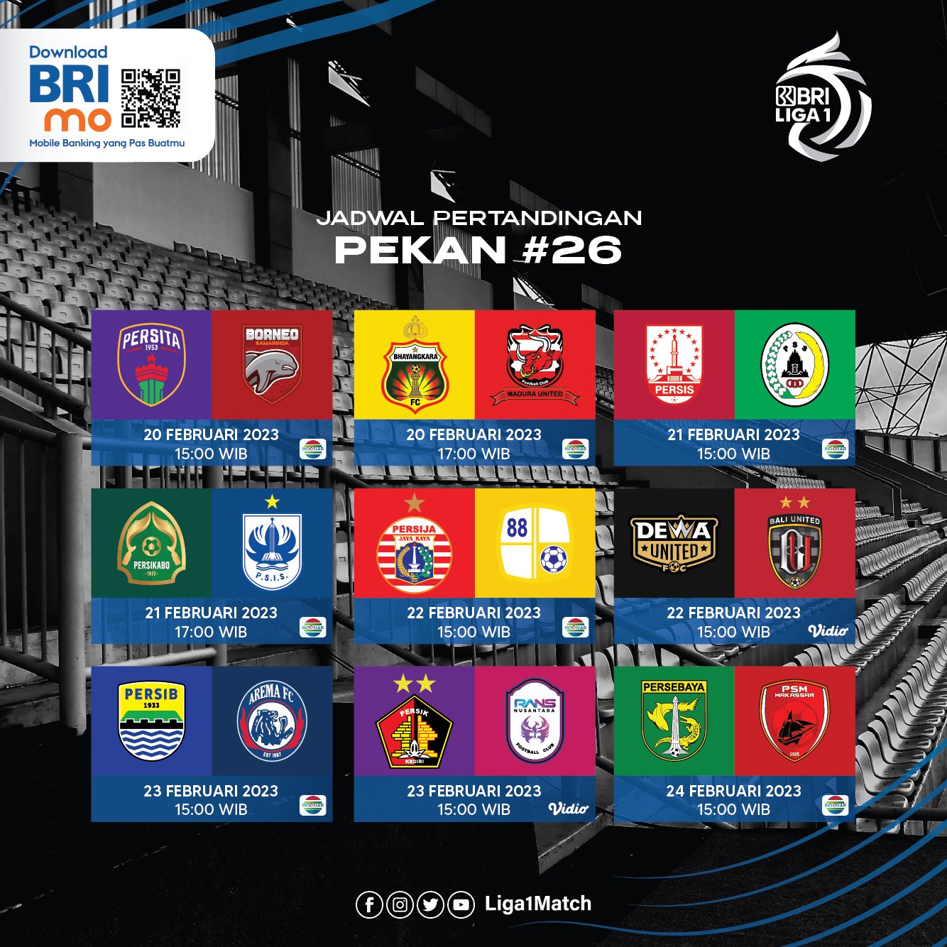 Pekan 26 BRI Liga 1 2022-2023