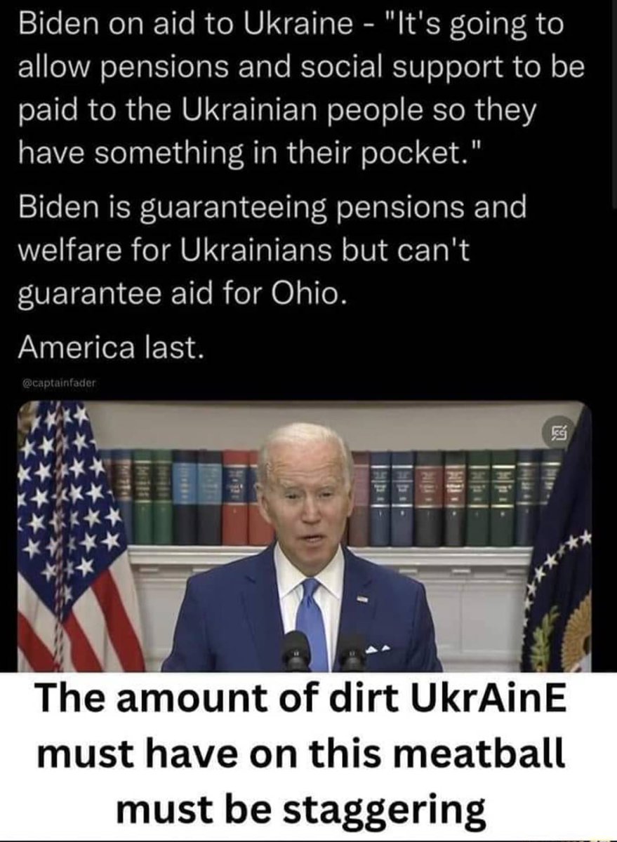 Biden is compromised.