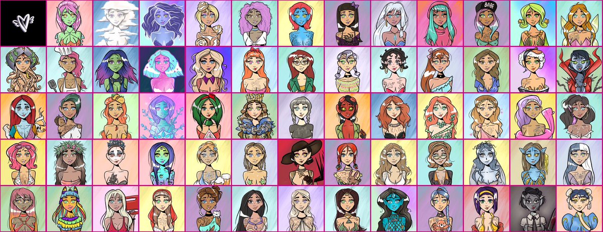 ✨✨#CutiefyVial Reveal Contest ✨✨

Ana is currently working on my #VialVixen 🧪

First one to screenshot the correct #Vixen will win a free #LineWerkZ custom by me! 👀

You can screenshot 3 from below 🙏👇

Follow <a href="/MetaVixensNFT/">MetaVixens 💎💜</a> and like/retweet/comment #VixenVialReveal with