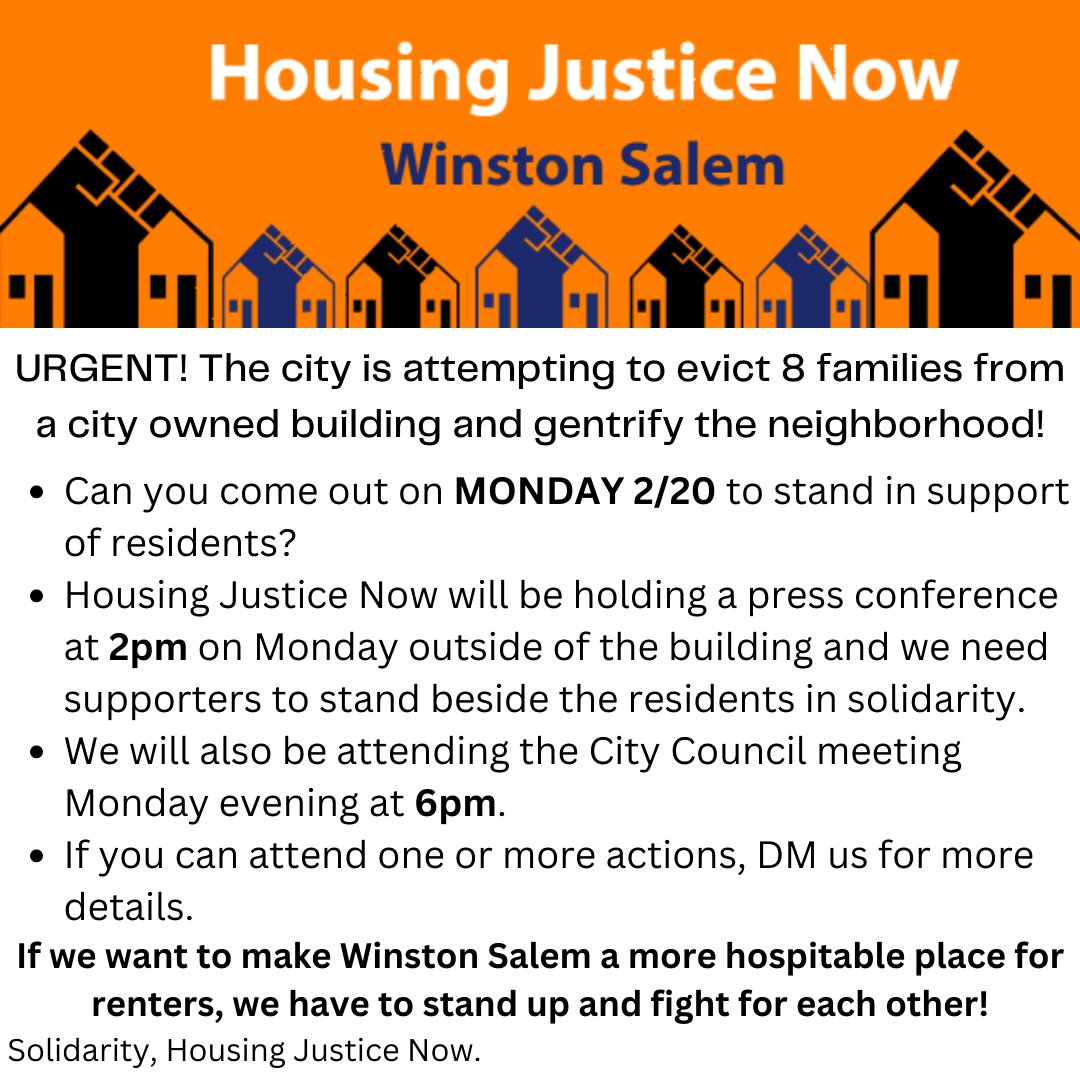 Housing Justice Now tweet media