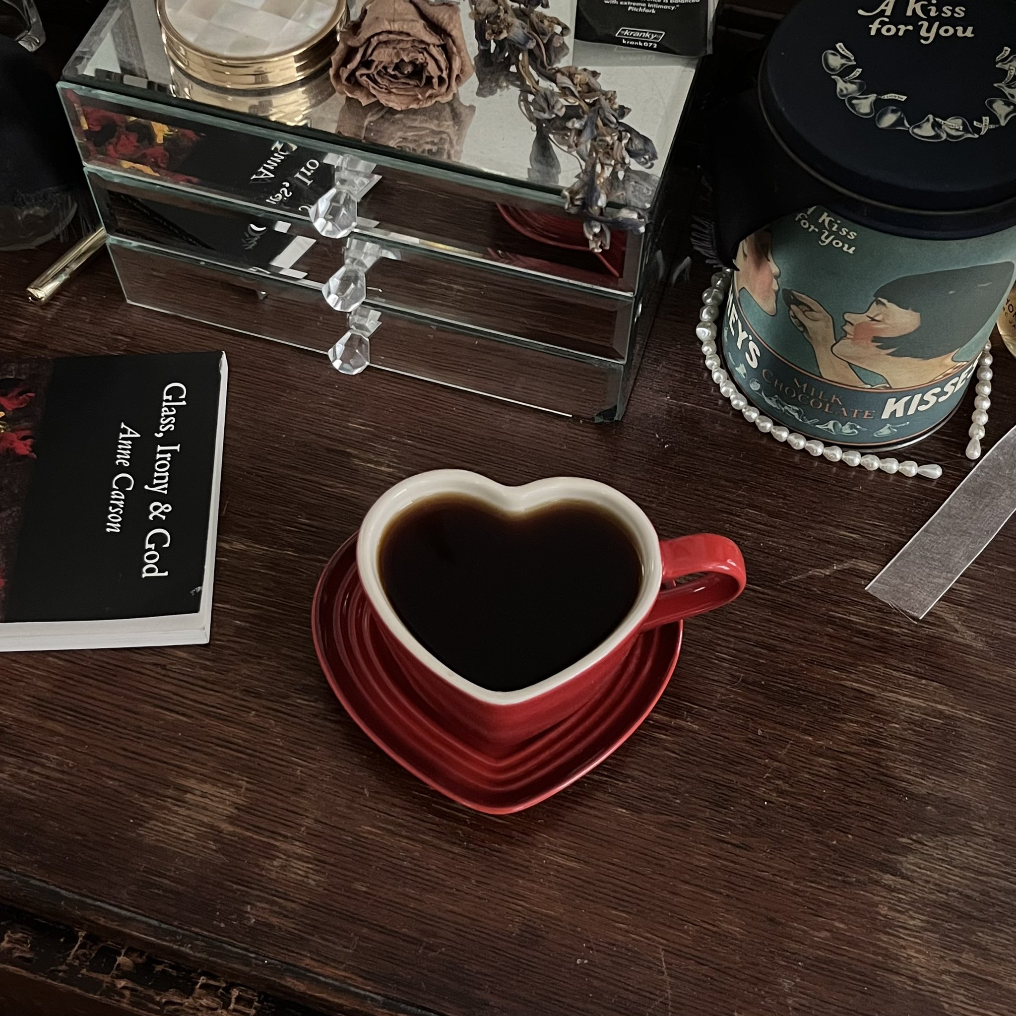 on X: "Heart shaped le creuset mug has changed my fuckign life  https://t.co/eT4YdU6ogw" / X