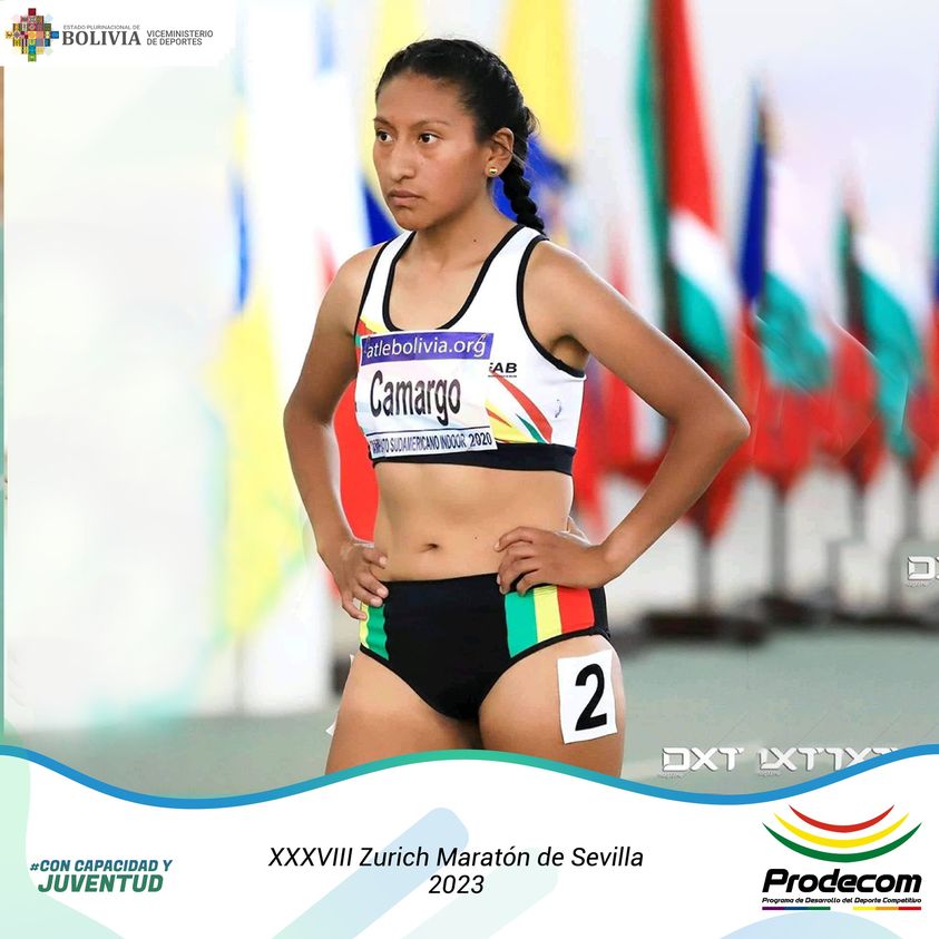 notiAsolysombra's tweet photo. Este domingo la deportista boliviana #PRODECOM, Jhoselyn Yessica Camargo Aliaga, competirá en la Maratón de #Sevilla, en #España.
@deportebol https://t.co/fWUlYMyAlH