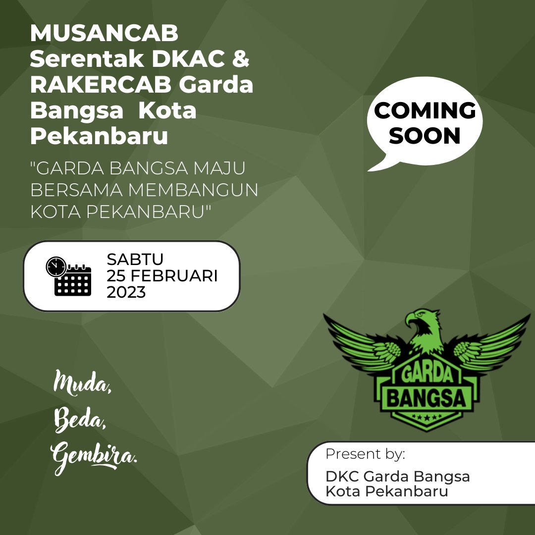 GardaBangsa_PKU's tweet photo. Bismillahirrahmanirrahim. Semoga Allah Mudahkan Langkah Kami Untuk Maju Bersama Berkontribusi Membangun Kota Pekanbaru 🤲🏻
@Gardabangsaa
@tommykurniawan7
@rano_alfath
@sahabatodie
@HasanudinTiro
@ArfizalA
@DPP_PKB
@dpwpkb_riau
@wahidsimbar
@Ade_PKB
@PkbRiau
#musancab https://t.co/LiHt5KMLsP